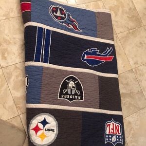 Pottery barn nfl quilt